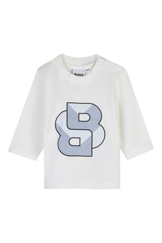 Ensemble 3 pièces en coton biologique - Bleu marine et bleu-gris - Boss