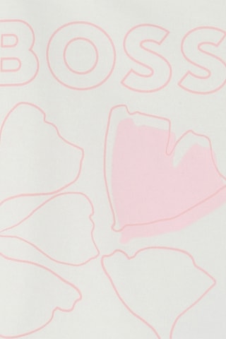 T-shirt en coton biologique - Blanc - Boss