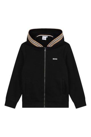 Sweat à capuche - Noir - Boss