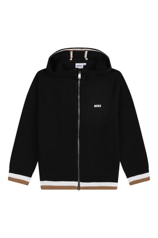 Sweat à capuche - Noir - Boss