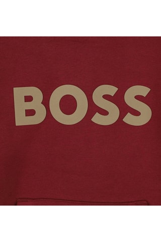 Sweat à capuche - Bordeaux - Boss