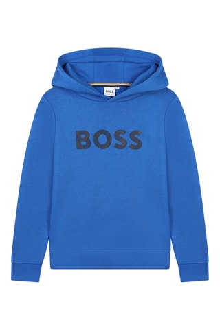 Sweat à capuche - Bleu cobalt - Boss