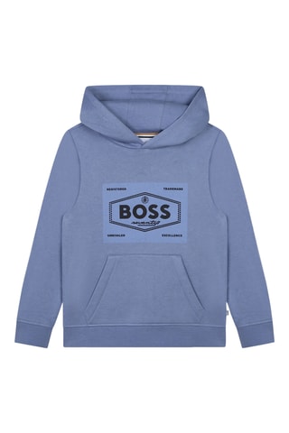 Sweat à capuche - Gris clair - Boss