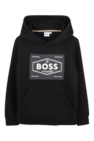 Sweat à capuche - Gris clair - Boss