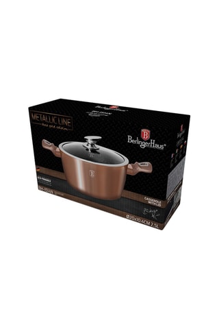 Tacho com tampa Metallic Line 6,1 l - 28 cm
