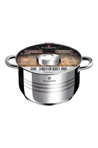 Tacho em aço inoxidável - 20 cm - 3,8 l