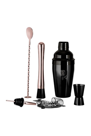 Conjunto para cocktail em aço inoxidável - 6 peças