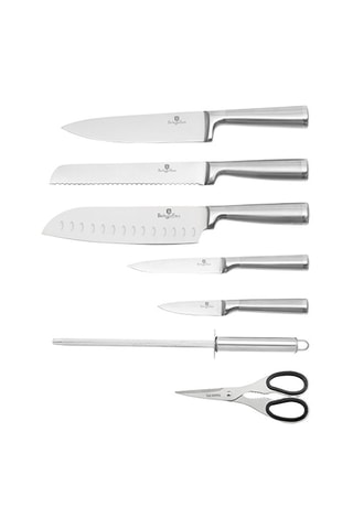 Conjunto de facas com suporte - 8 peças