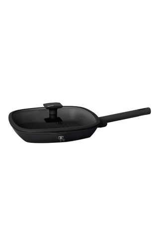 Grelhador com tampa Matte Black Collection - 28 x 4,1 cm - 2,1 l