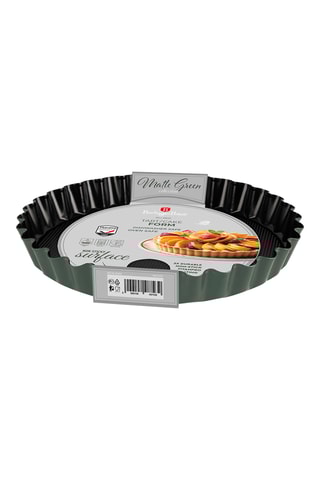 Forma de tarte Matte Green - 28 cm