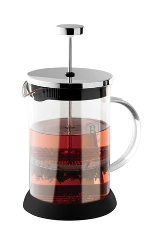 Cafeteira de êmbolo em aço inoxidável e vidro borossilicato Black Vantage - 0,8 l