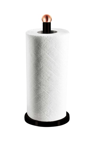 Suporte para rolo de cozinha em aço inoxidável Black Rose 