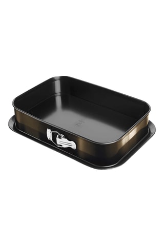 Forma com dobradiça revestimento titânio Metallic Line - 39 x 27 x 7,5 cm