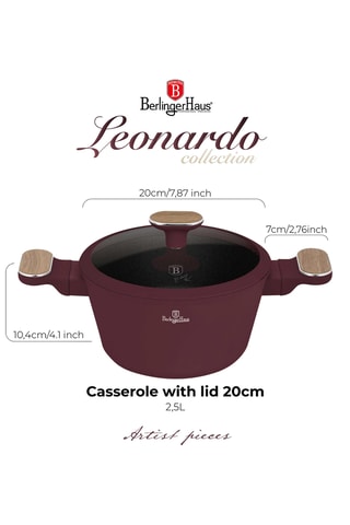 Panela Leonardo Nordic - 20 cm - 2,6 l