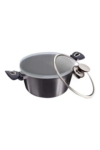Panela com revestimento em mármore Carbon Pro - 20 cm - 2,5 l