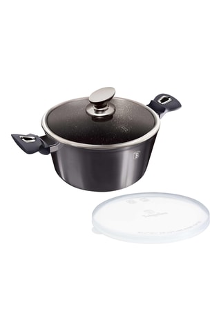 Panela com revestimento em mármore Carbon Pro - 20 cm - 2,5 l