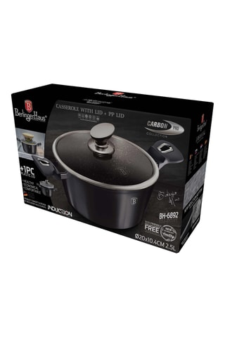 Panela com revestimento em mármore Carbon Pro - 20 cm - 2,5 l