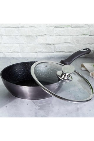 Tacho com revestimento em mármore Carbon Pro - 24 cm - 2,3 l