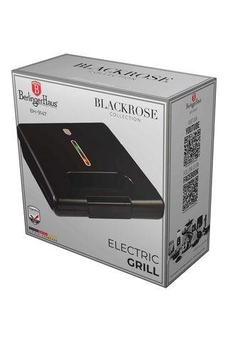 Grelhador elétrico Black Rose - 650 -780 W