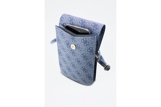 Schoudertas Guess - Wit en blauw