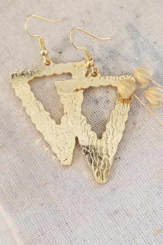 Brincos - Banhado a ouro amarelo