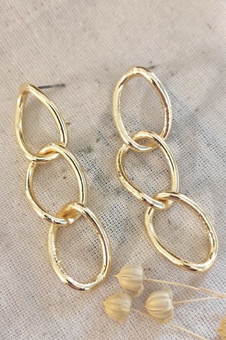 Brincos - Banhado a ouro amarelo