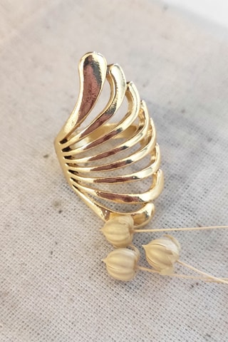 Anel - Banhado a ouro amarelo