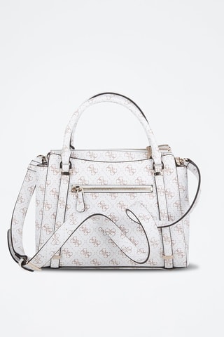 Sac à main Eco Erica - Blanc et beige