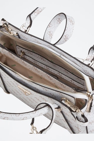 Sac à main Eco Erica - Blanc et beige