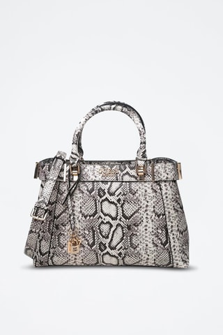 Sac à main - Ecru et gris