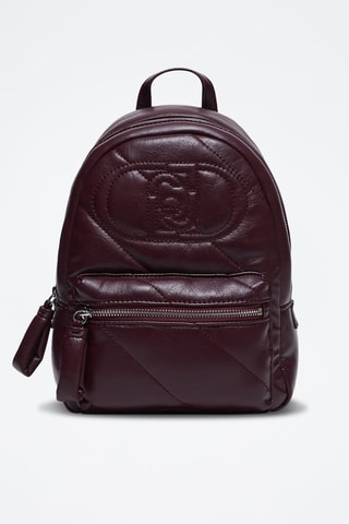Sac à dos en cuir - Bordeaux