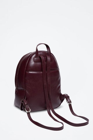 Sac à dos en cuir - Bordeaux