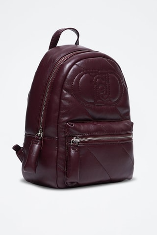 Sac à dos en cuir - Bordeaux
