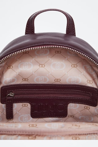 Sac à dos en cuir - Bordeaux