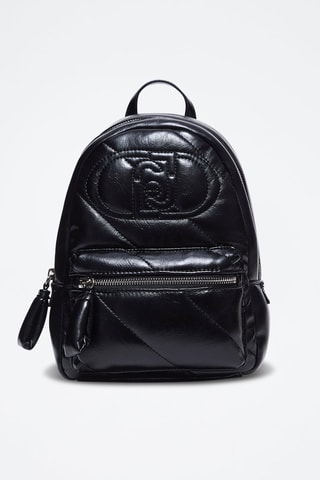 Sac à dos en cuir - Noir
