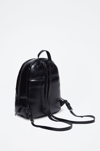 Sac à dos en cuir - Noir