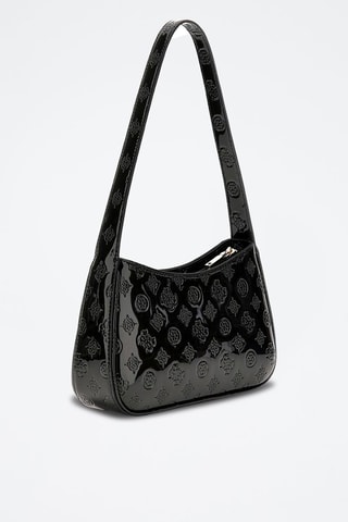 Sac porté épaule verni - Noir