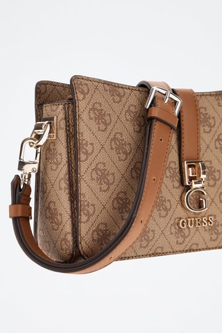 Sac porté épaule Zamira - Beige et marron