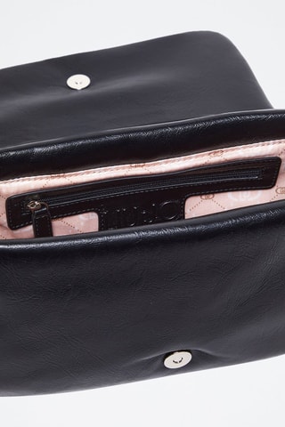Sac porté épaule Glossy - Noir