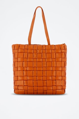 Sac porté épaule en cuir - Marron