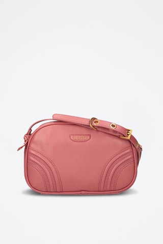 Sac bandoulière en cuir - Rouge