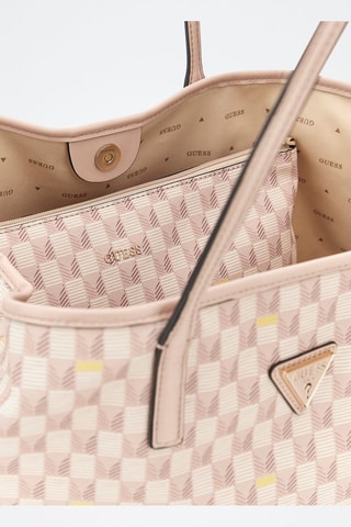 Cabas et pochette G Wave - Rose poudré