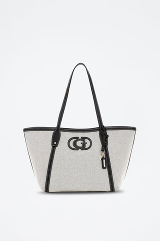Cabas Sebina - Gris clair chiné et camel