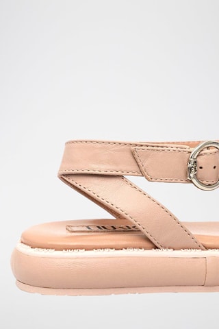 Sandales en cuir - Nude