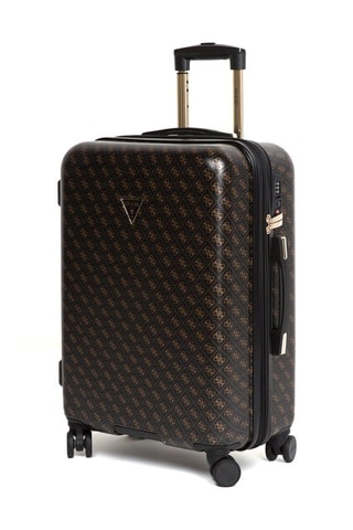 Valise semaine en soie de bambou Jesco - Noir et marron - 64 cm