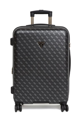 Valise semaine en soie de bambou Jesco - Noir et gris - 64 cm