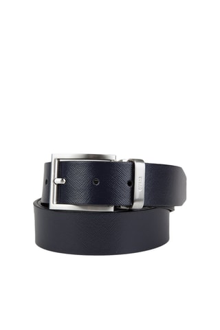 Ceinture en cuir Bucarest - Bleu