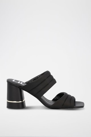 Mules à talons - Noir
