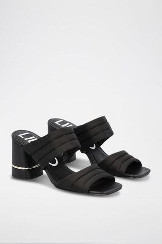 Mules à talons - Noir