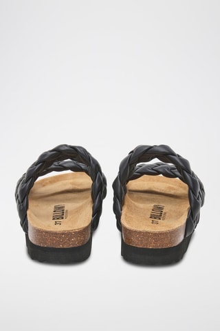 Platform Sandalen - Zwart